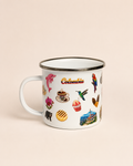 Mug Colombia en Peltre — Tu Café, Edición Peltre