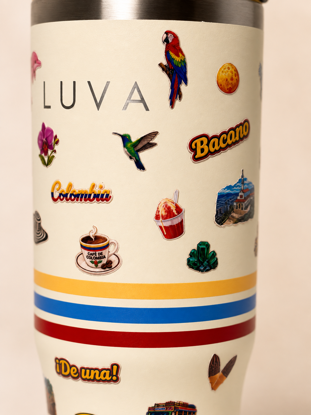 Termo Raíces 946ml — Personalizado Colombia con Nombre