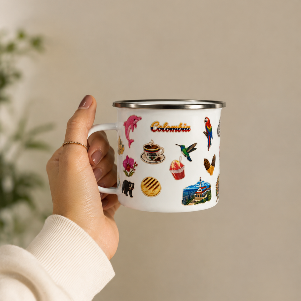 Mug Colombia — Peltre