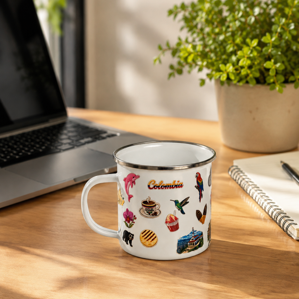 Mug Colombia — Peltre