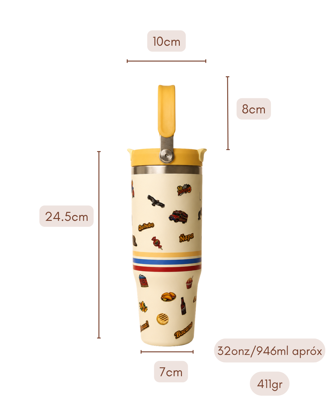 TERMO RAÍCES 946ml